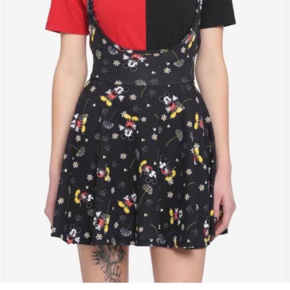Disney Black Mickey Mouse Skater Skirt